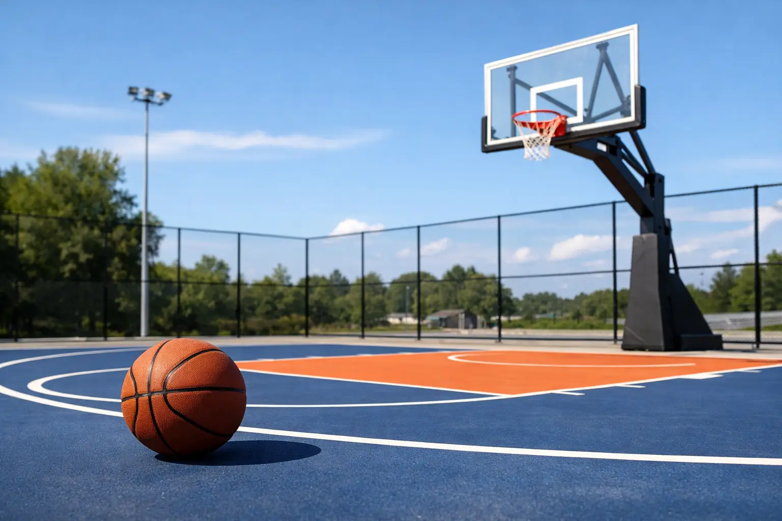 FIBA Court Anforderungen für Outdoorflächen