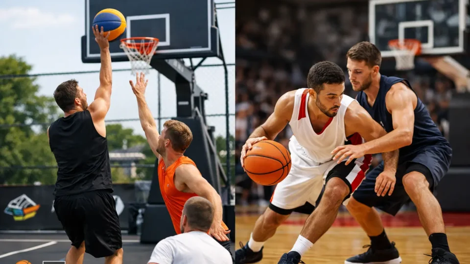 3x3 Ball gegen Basketball: Welche Unterschiede zählen?