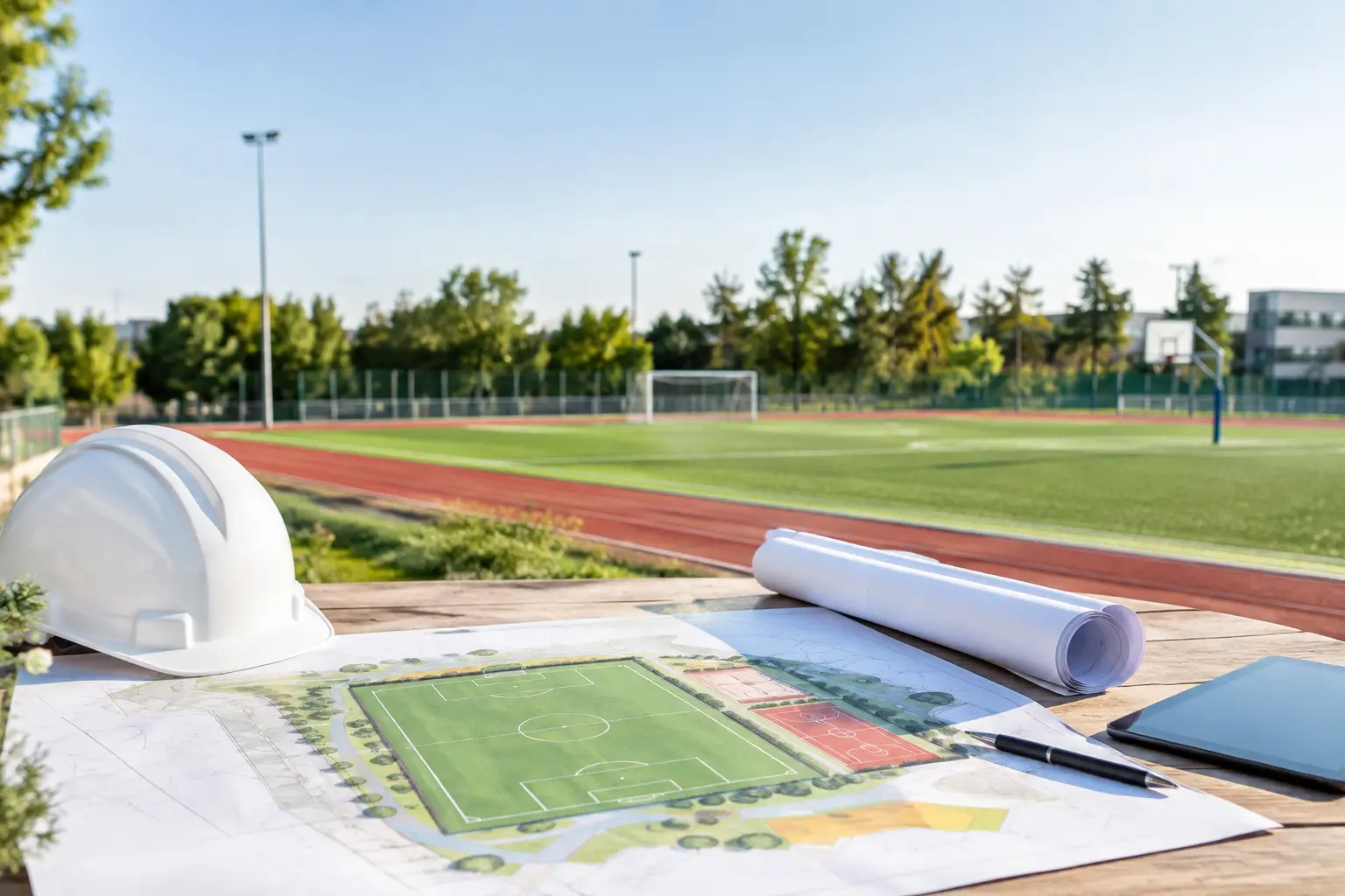 Outdoor Sportflächen planen mit klaren Grundlagen