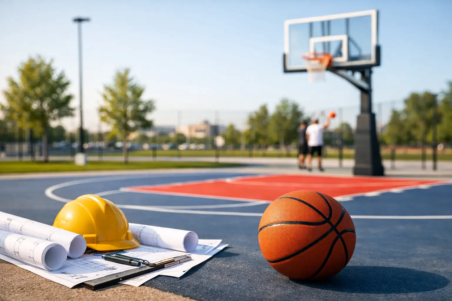 Ratgeber zum Bau öffentlicher Basketballplätze